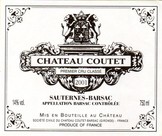 Château Coutet, Barsac