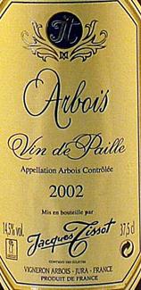 arbois vin de paille