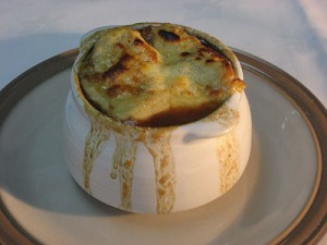 soupe oignon vin fromage