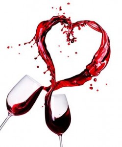 vin coeur amour