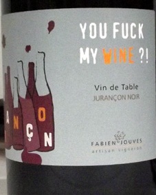 You fuck my wine